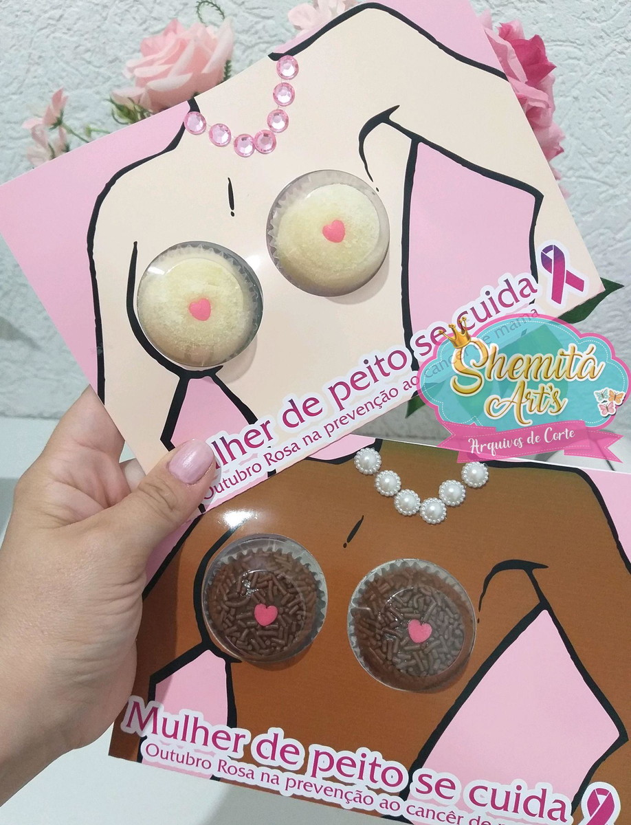 Cartão Blister Outubro Rosa - Imagem 3