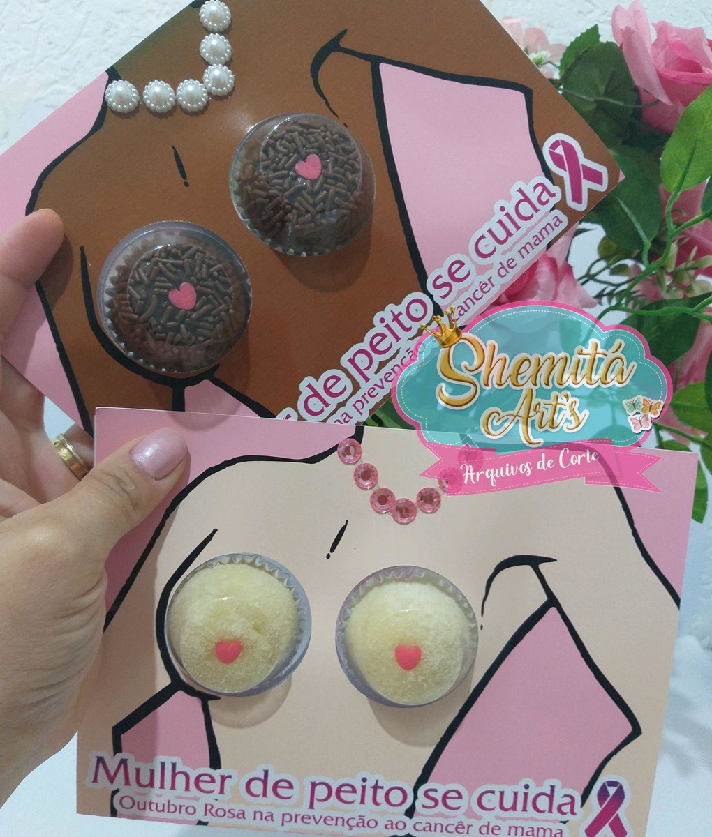 Cartão Blister Outubro Rosa - Imagem 4