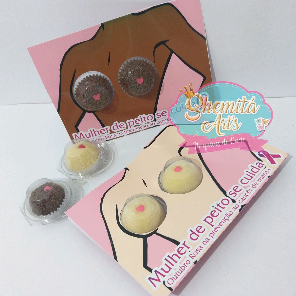 Cartão Blister Outubro Rosa